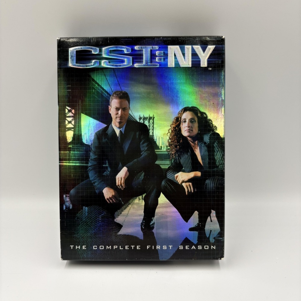 CSI NY The Complete‎ First Season DVD 7-Disc Box Set CBS Crime Drama TV Show